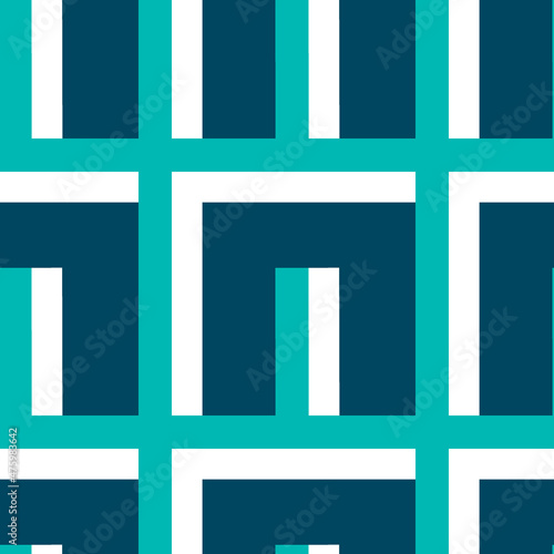 Seamless pattern - needlework - patchwork or patchwork. Design element