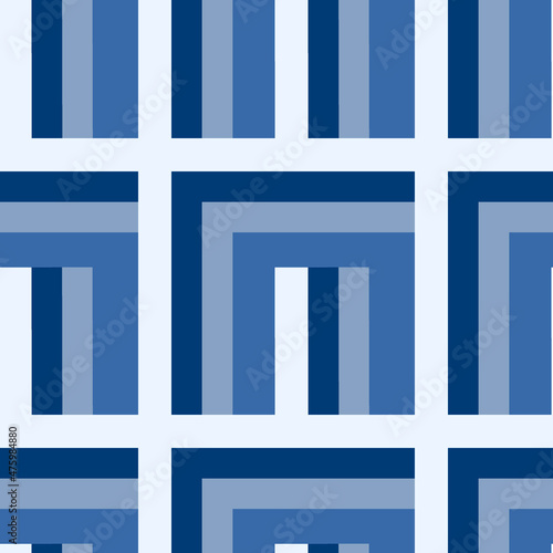 Seamless pattern - needlework - patchwork or patchwork. Design element