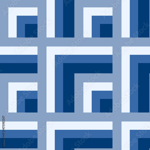 Seamless pattern - needlework - patchwork or patchwork. Design element