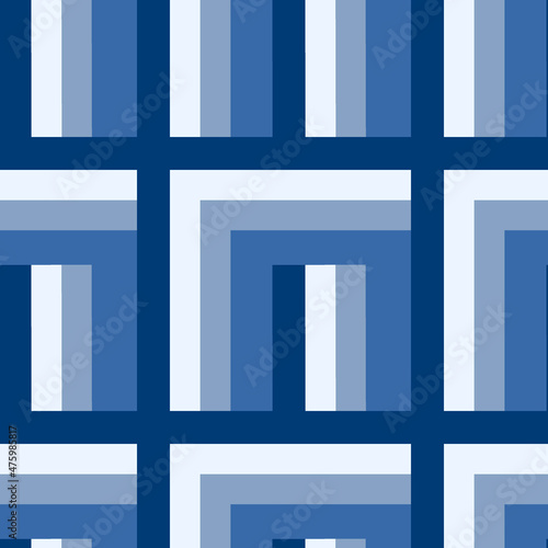 Seamless pattern - needlework - patchwork or patchwork. Design element