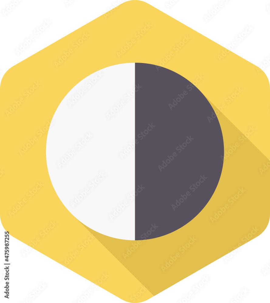 Fototapeta premium Fisrt Quarter