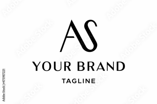 AS Logo Design photo