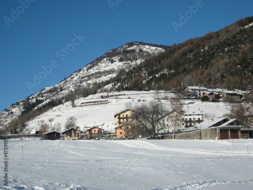 small mountain village