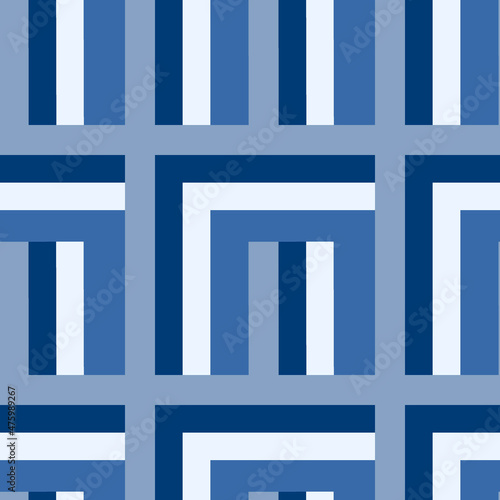 Seamless pattern - needlework - patchwork or patchwork. Design element