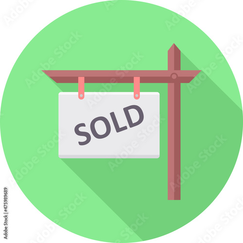 Sold Sign Board