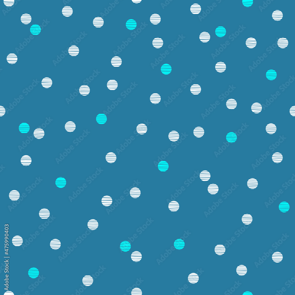 Blue Seamless Dot Repeat Pattern Background with Polkadots Blue Seamless Dot Repeat Pattern Background with Polkadots