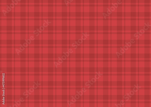 Red plaid pattern wallpaper.