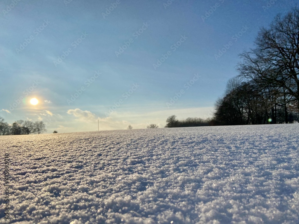 Obraz premium Pulverschnee II