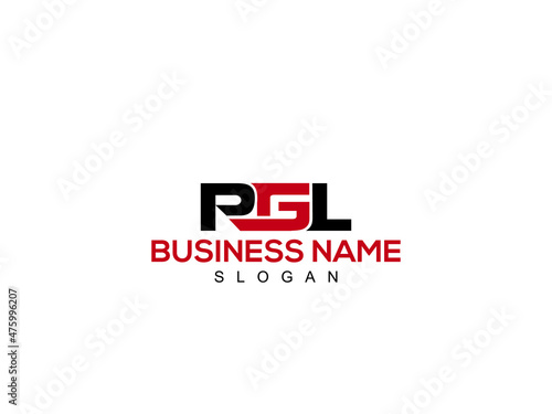 Initial letter PGL logo, Creative pg original monogram logo design photo