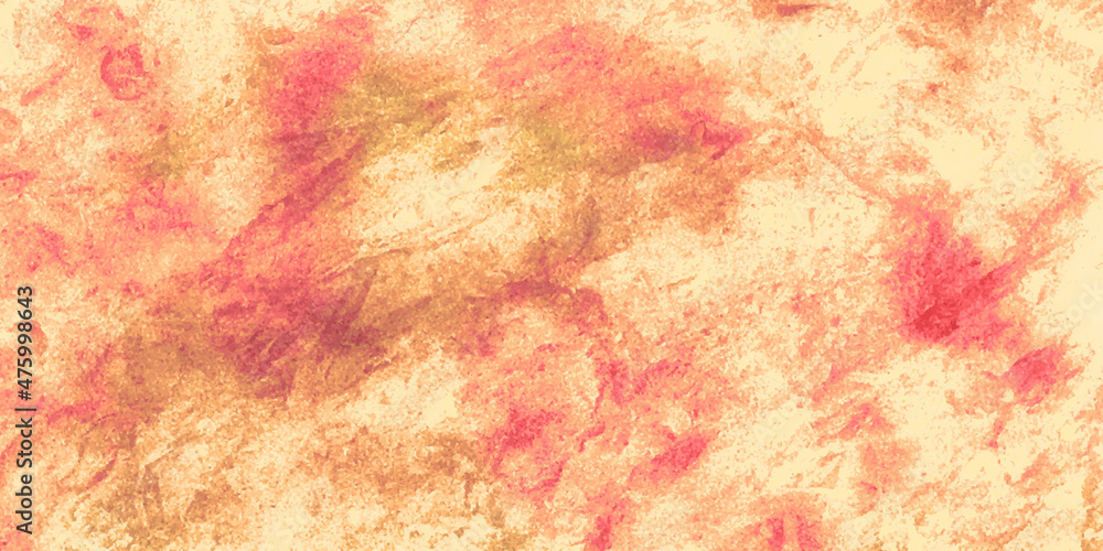 Abstract background Warm colored grunge background. Beautiful Warm Colorful Watercolor Background