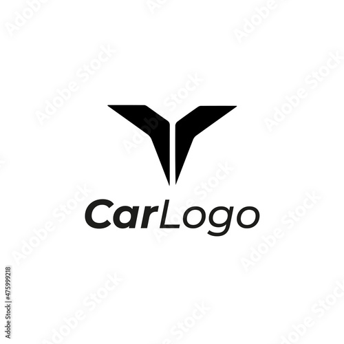 Automotive sport car, industri logo