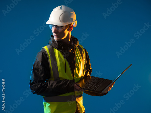 Portrait of civil engineer ...