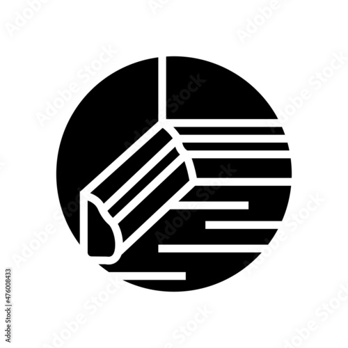 plinth accessory glyph icon vector. plinth accessory sign. isolated contour symbol black illustration