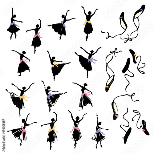Ballerina material collection that dances gracefully,