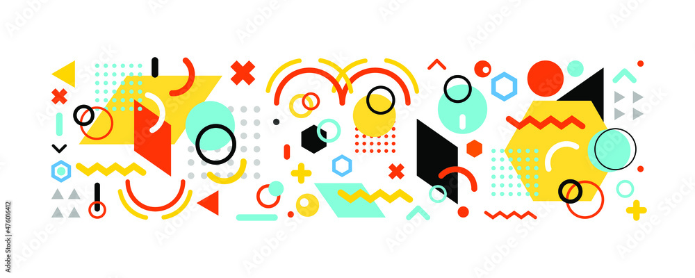 Creative geometric abstract background Creative geometric abstract background