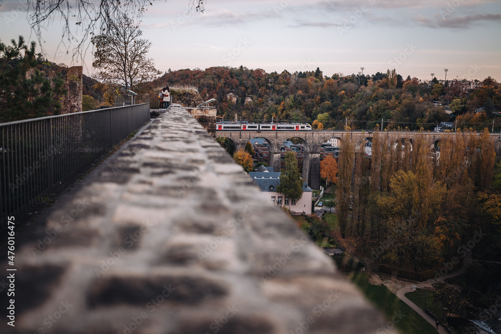 Fototapeta premium Nice landscapes in Luxembourg city