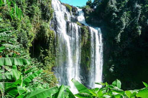 Beautiful Waterfall in Laos