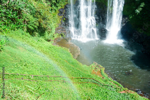Beautiful Waterfall in Laos