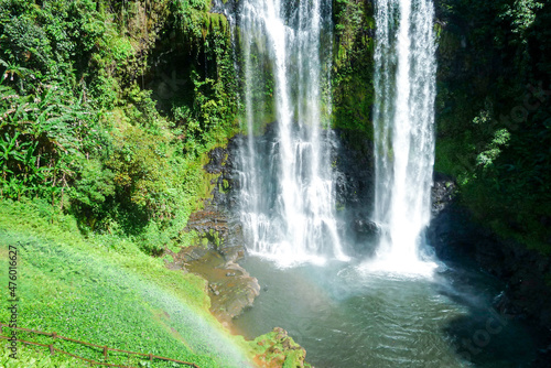 Beautiful Waterfall in Laos