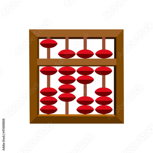 Abacus emoji vector calculator retro vintage old