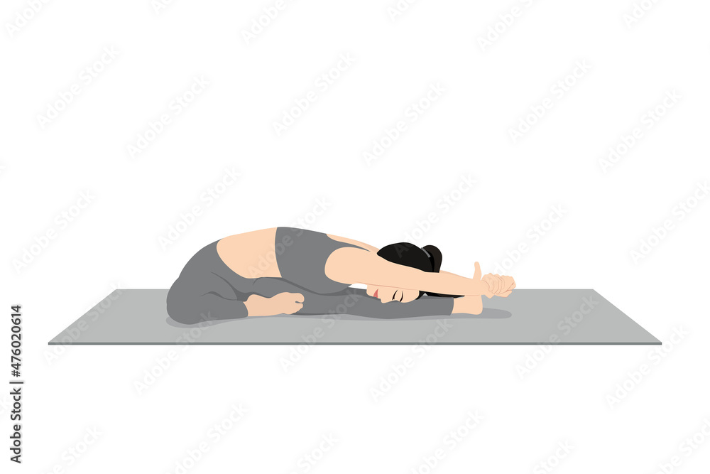 Head on Knee Pose, Head to Knee Forward Bend, Seated Head to Knee Pose