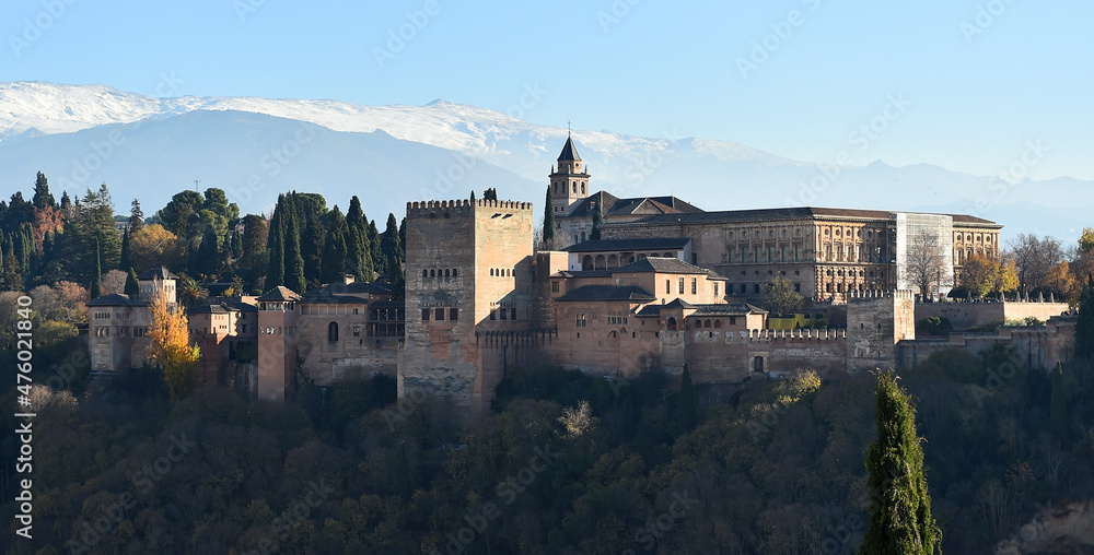 la Alhambra de Granada en España