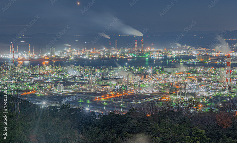 Obraz premium 工場夜景