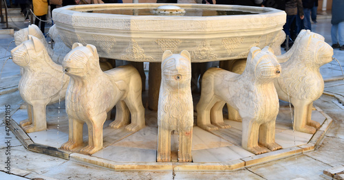 la alhambra de granada en España