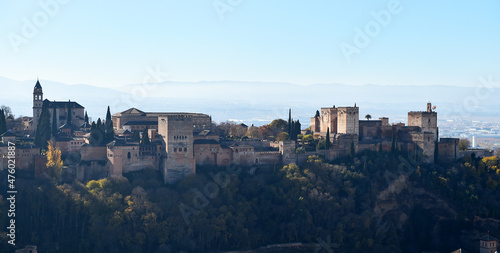 la alhambra de granada en España