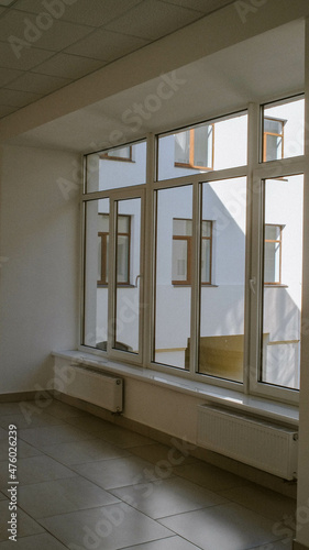 room with windows