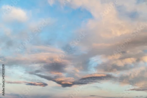 Obraz Chmury na niebie