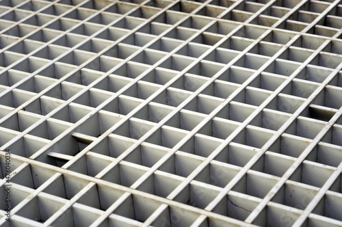 metal grid background