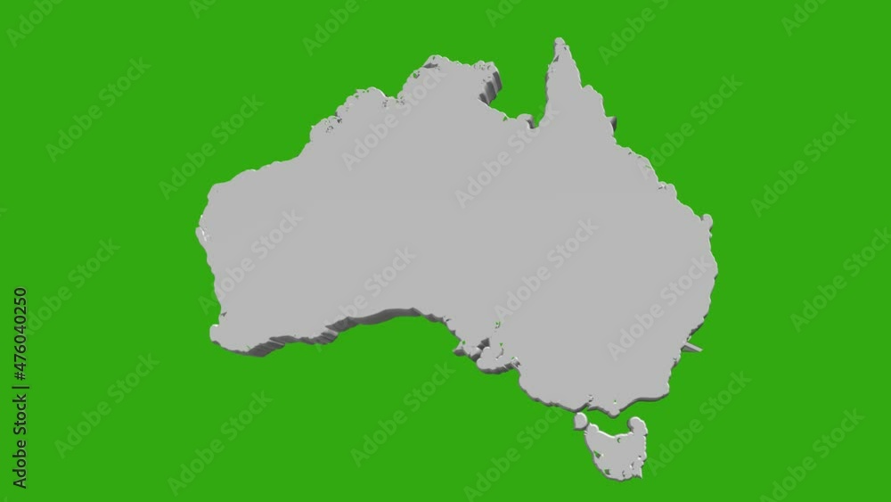 Map - 3D Animation on Green Screen - Isolated Icon Map - 3D Animation on Green Screen - Isolated Icon