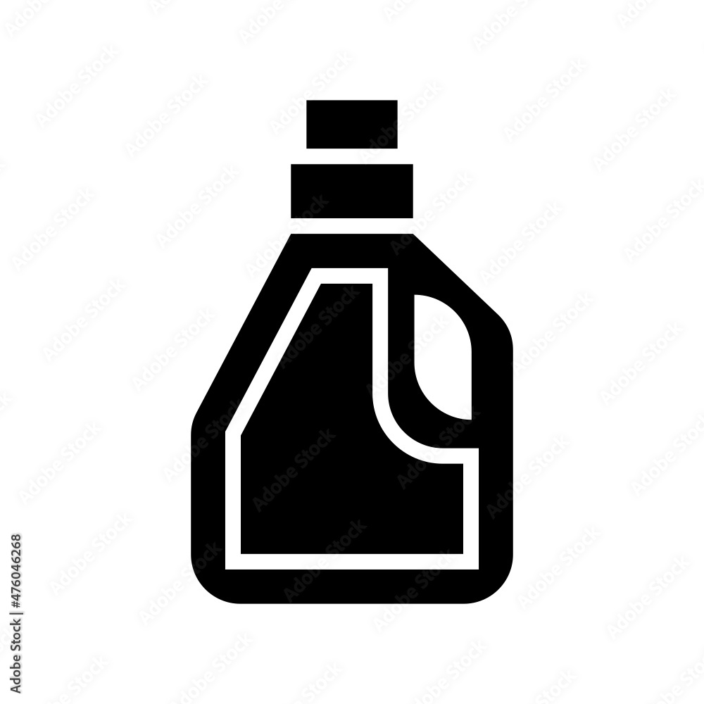 Detergent Botol icon isolated on white background Detergent Botol icon isolated on white background