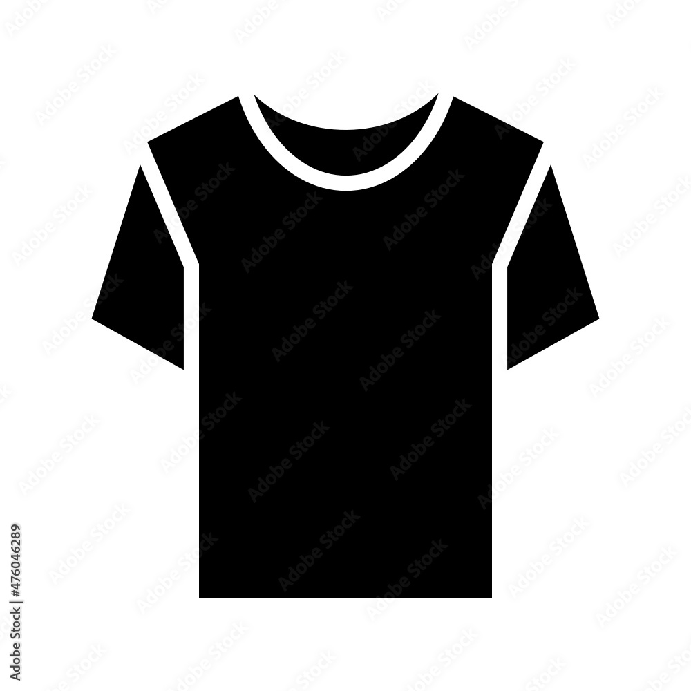 Clothes icon isolated on white background Clothes icon isolated on white background