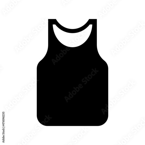 Tank Top icon isolated on white background