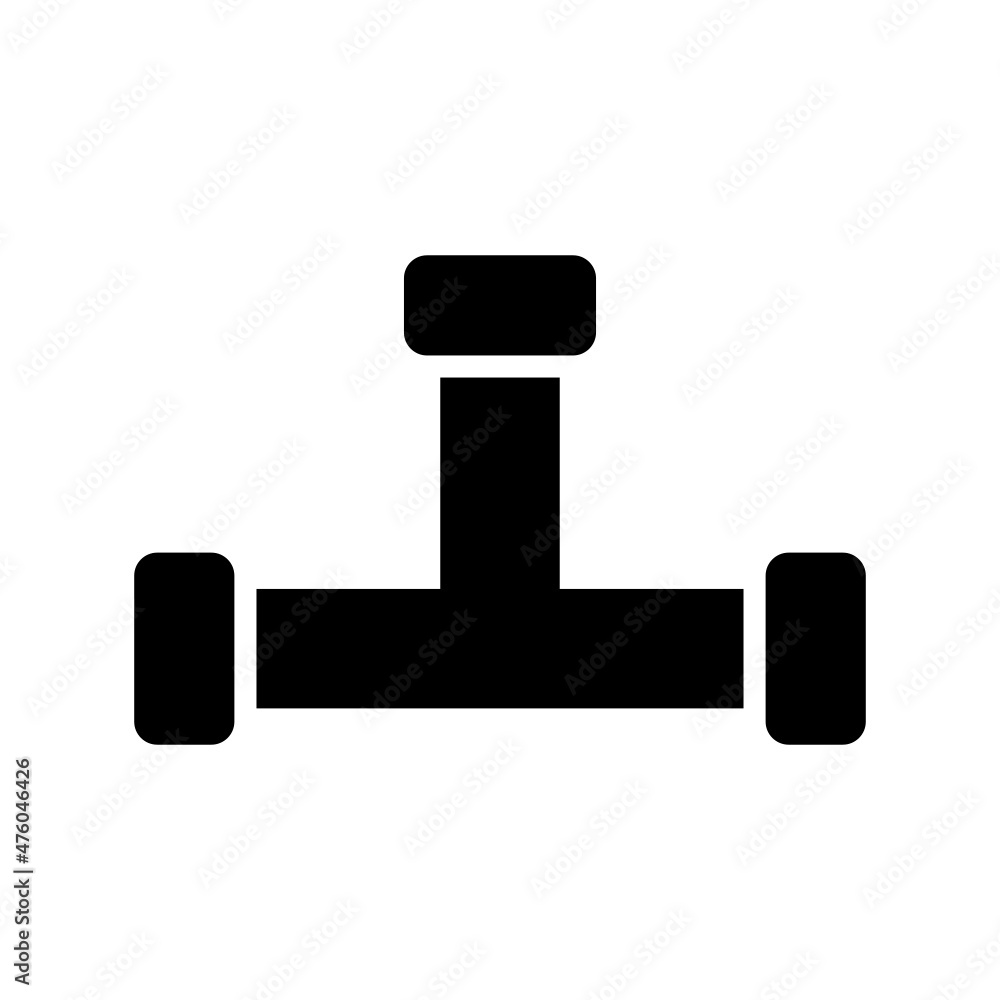 Pipe icon isolated on white background Pipe icon isolated on white background