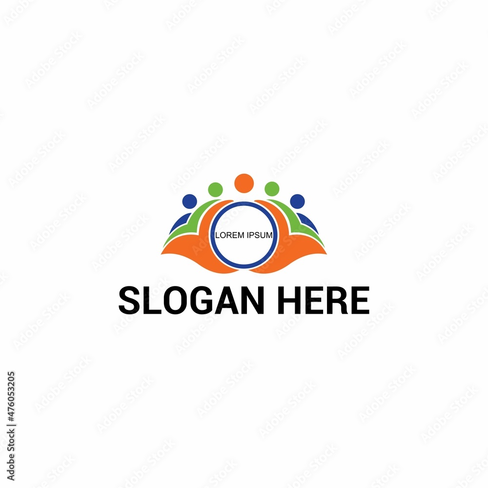 people logo for communication,community people,together vector illustration template people logo for communication,community people,together vector illustration template