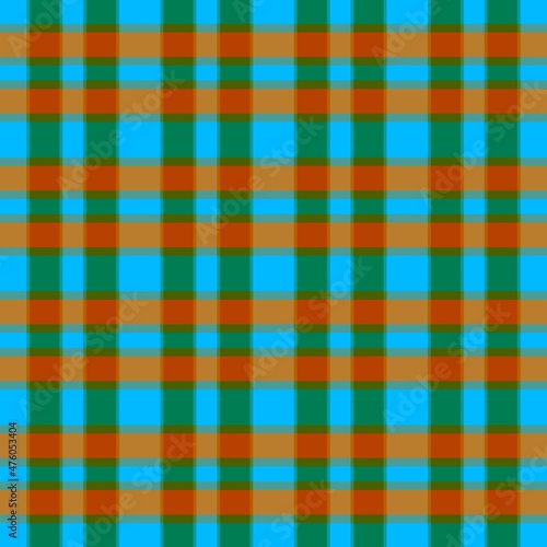 Checkered pattern. Harmonious interweaving of multicolored stripes. Great for decorating fabrics, textiles, gift wrapping, printed products, advertising, scrapbooking. Black and green stripes.