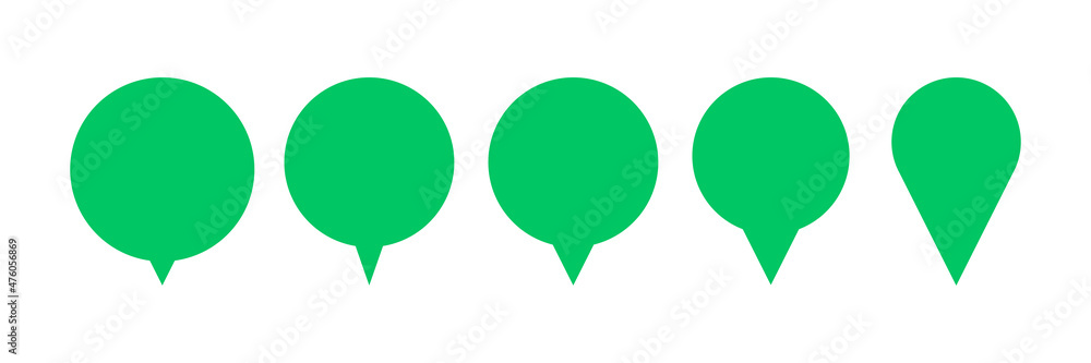 Pin, pointer, map location icon vector illustration. Set of icon Pin, pointer, map location icon vector illustration. Set of icon