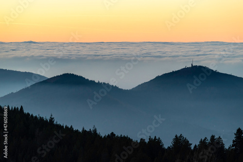 Photo Kleiner Staufenberg und Merkur bei Baden-Baden
