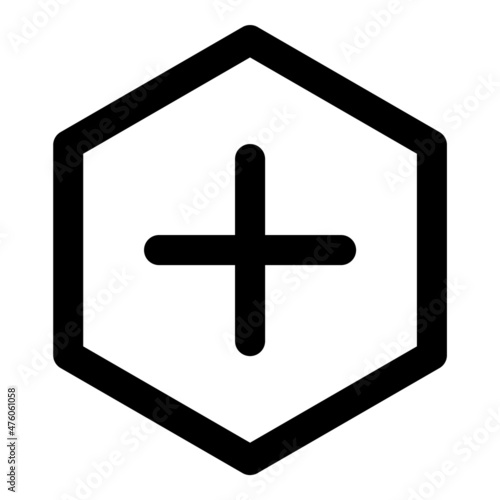 Dice Cube Flat Icon Isolated On White Background