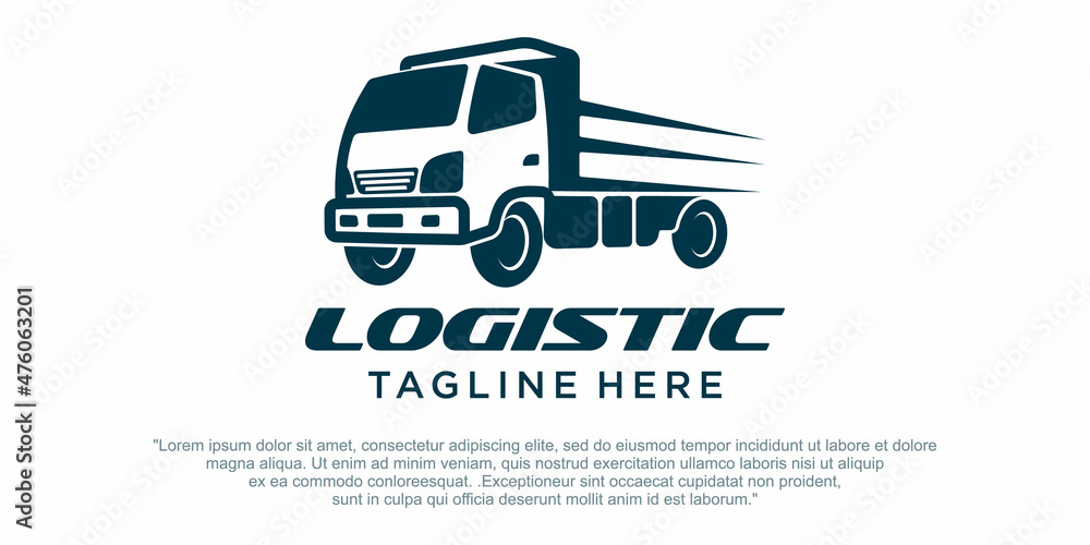 Transport Truck Logo design vector Transport Truck Logo design vector
