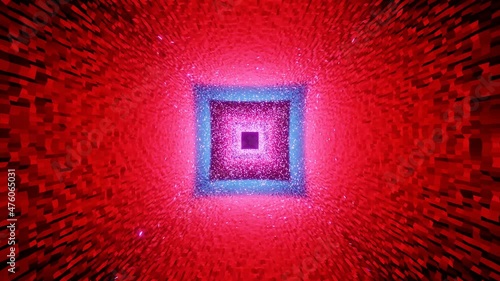 Light switch on wall