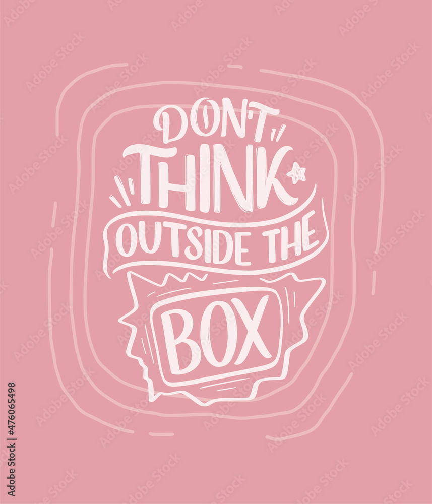 Hand drawn lettering quote in modern calligraphy style about business motivation. Inspiration slogan for print and poster design. Vector Hand drawn lettering quote in modern calligraphy style about business motivation. Inspiration slogan for print and poster design. Vector