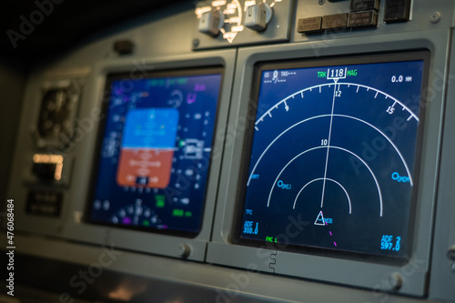 Canvas Navigation on board the aircraft