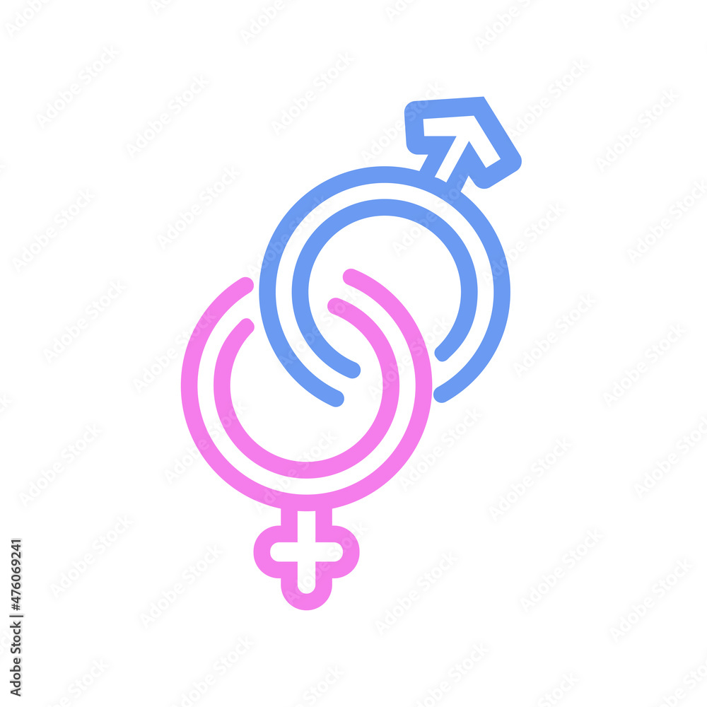 male and female icons, vector illustration male and female icons, vector illustration