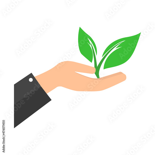 Biodegradable recyclable plastic free package icon. Vector bio recyclable degradable label logo template
