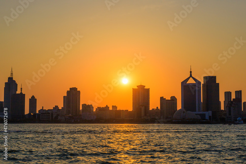Wallpaper Mural China Beijing Summer Palace misty lake and tree view Torontodigital.ca