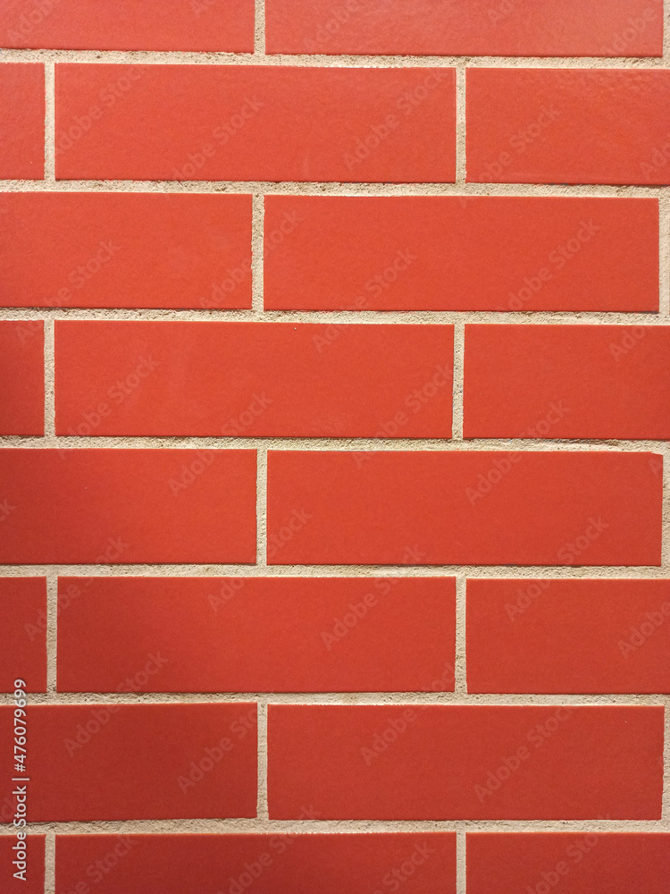 Obraz premium Wall in a red brick house